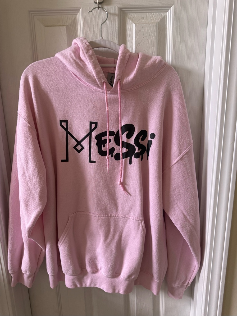 Gildan Light Pink Heavy Blend Hoodie with Drawstring
